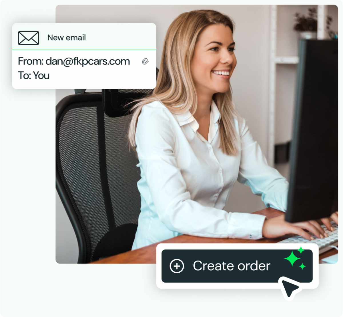 AI powered order entry with Qargo TMS